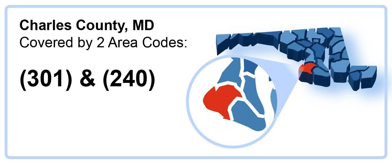 301_240_Area_Codes_in_Charles_County_Maryland