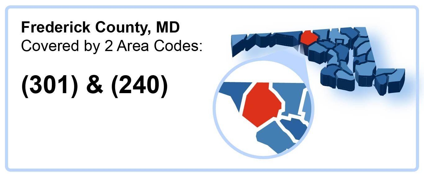 301_240_Area_Codes_in_Frederick_County_Maryland