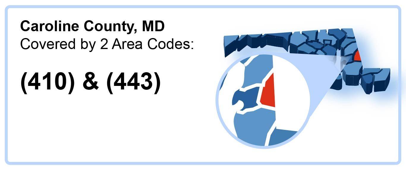 410_443_Area_Codes_in_Caroline_County_Maryland