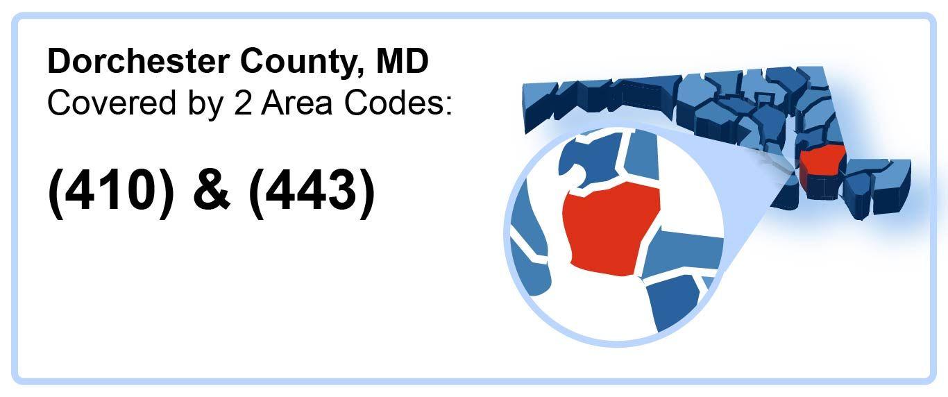 410_443_Area_Codes_in_Dorchester_County_Maryland